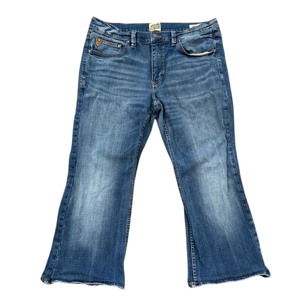 Moon Shine Spirit Brad‎ Paisley Bootcut Jeans Men's Size 36 Short Hemmed